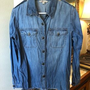 Cabi denim shirt medium